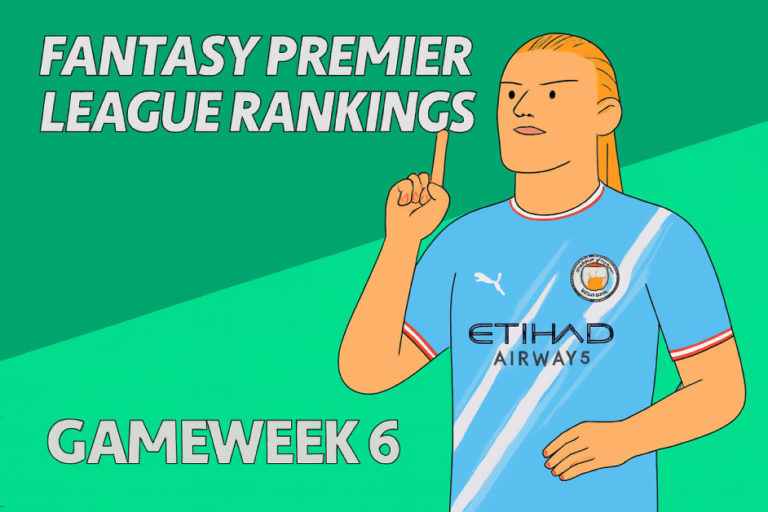 GW6 Rankings Haaland